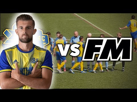 ADAMS GOAL vs FOOTBALL MANAGER (3-0) - HASHTAG UNITED GOALS