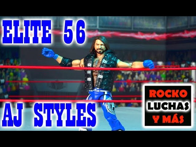 Vídeo relacionado con WWE - Figura de Acción Luchador AJ Styles, Juguetes Niños +6 Años (Mattel GCB55)