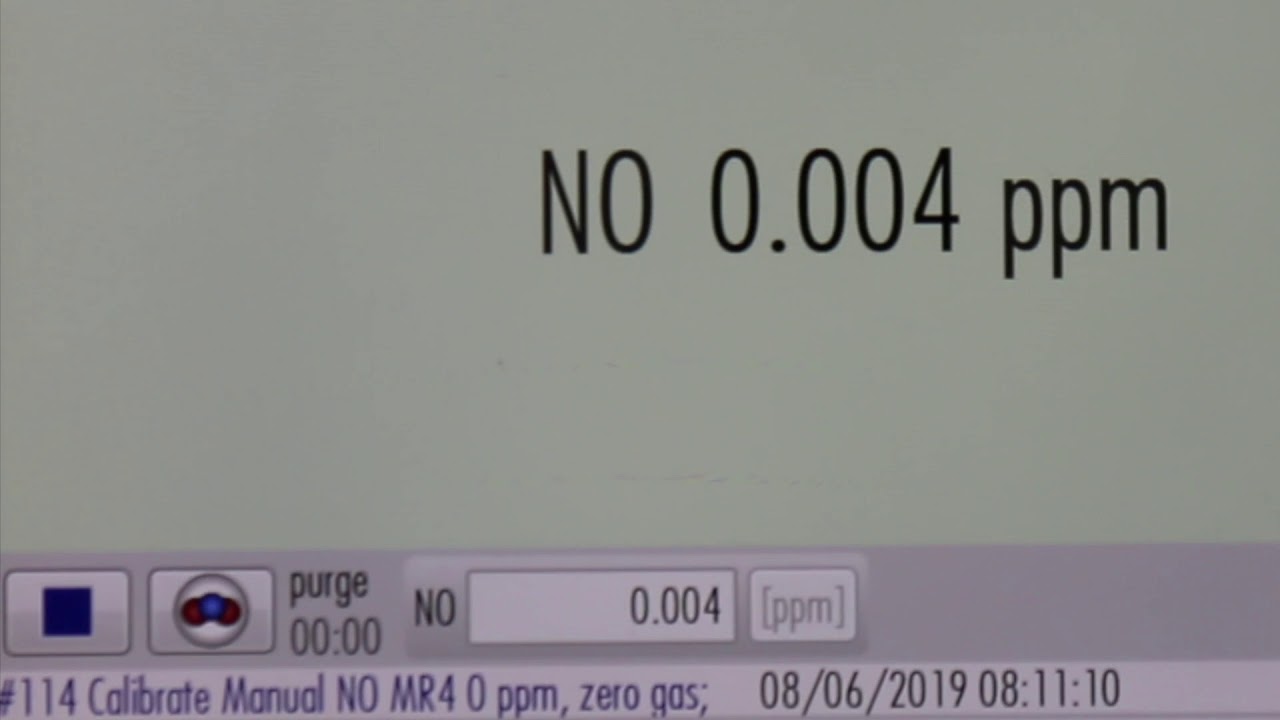 How to do a manual calibration