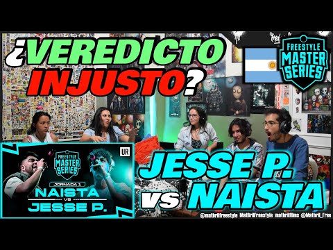🔴COLOMBIANOS REACCIONAN a JESSE vs NAISTA - ¿VEREDICTO INJUSTO? [FMS ARGENTINA JORNADA 1 2023]