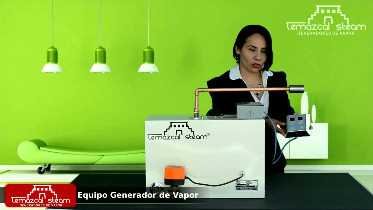 Watch Vídeo explicativo Generador de Vapor Temazcal Steam Now Vídeo explicativo Generador de Vapor Temazcal Steam