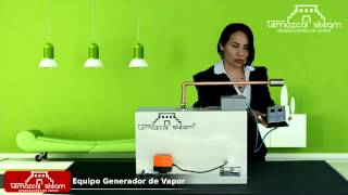 Vídeo explicativo Generador de Vapor Temazcal Steam