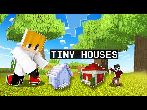CeeGeeGaming - CeeGee vs Jungkurt TINY HOUSE BUILD BATTLE CHALLENGE in Minecraft! (Tagalog)