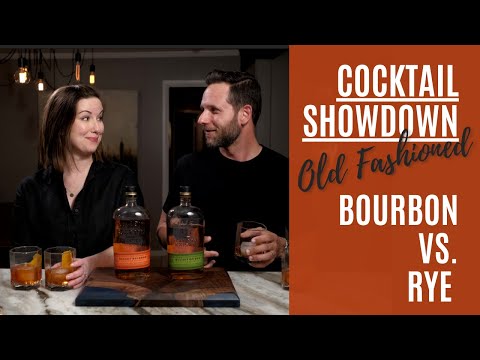 The BEST Whiskey for Old Fashioned Cocktails? | Bourbon vs Rye | Video Podcast 12