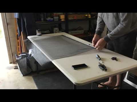 Dometic Caravan Window Screen Replacement