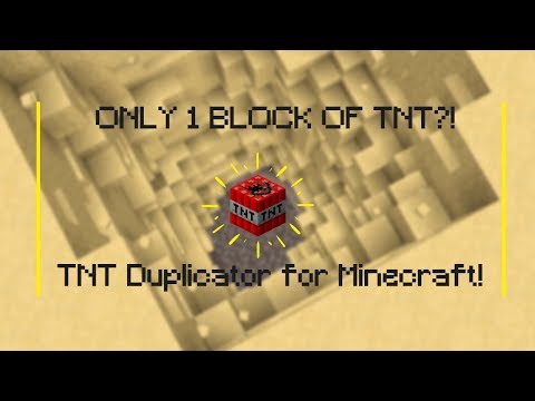 How To Make A TNT Duplicator In Minecraft! / 1.13 - 1.14 TNT Duping