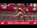 Girls 100m Hurdles Championship Final - New Balance Nationals Outdoor 2023