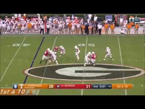 Tennessee Hail Mary vs. Georgia (10/1/2016)
