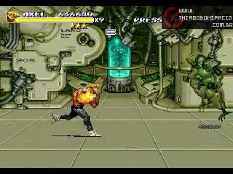 streets of rage 2 megadrive