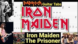 The Prisoner - Iron Maiden - Guitar + Bass TABS Lesson