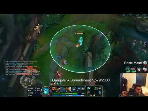 [ solarbacca ] Gangplank TOP vs Akali 6/0/3 | NA MASTER | LOL Season 2022