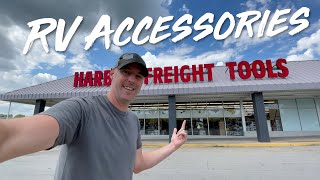 Budget RV Gear From Harbor Freight!