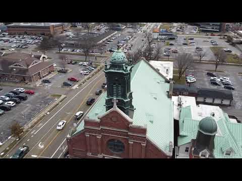 Cedar Rapids, Iowa drone footage with the Dji Mavic Mini