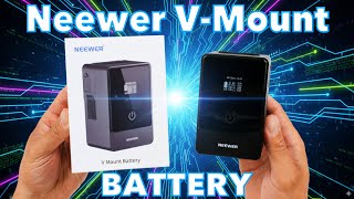 Camera Setup Made Easy with Neewer V-Mount Battery PS099E