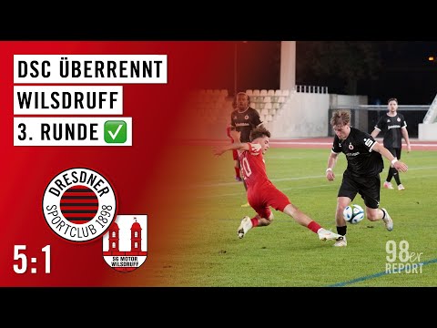 Dresdner SC - SG Motor Wilsdruff 5:1 (08.09.2025) - 98er Spieltags-Report