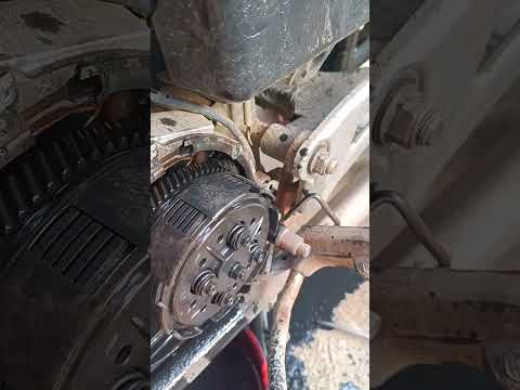 Motorcycle clutch fault repair
