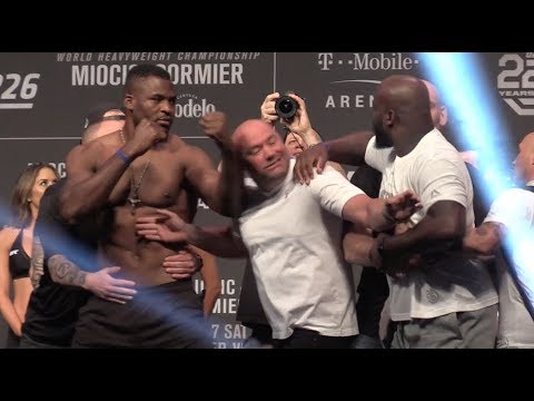 UFC 226 Ceremonial Weigh-Ins: Stipe Miocic vs Daniel Cormier  (FULL)