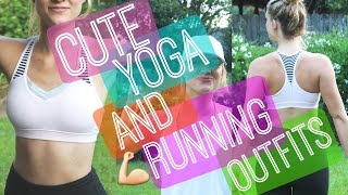 CUTE RUNNING & YOGA OUTFITS! | Lucy Activewear