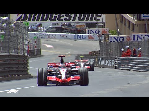 Alonso and Hamilton Duel in Monaco | 2007 Monaco Grand Prix