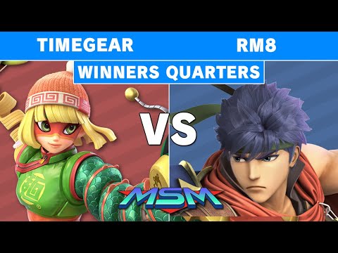 MSM Online 40 - Timegear (Min Min) Vs. RM8 (Ike) Winners Quarters - Smash Ultimate