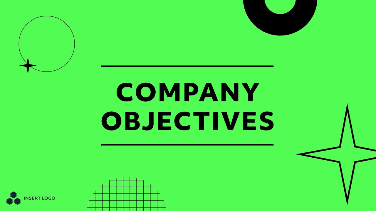 Company Objectives - Goal Setting Video Template