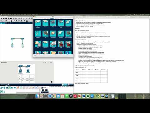 Packet Tracer 2.9.2 Basic Switch and End Device Configuration Tutorial