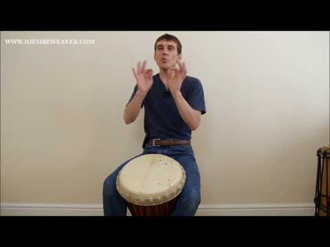 Djembe lesson for Beginners: Solo Framework