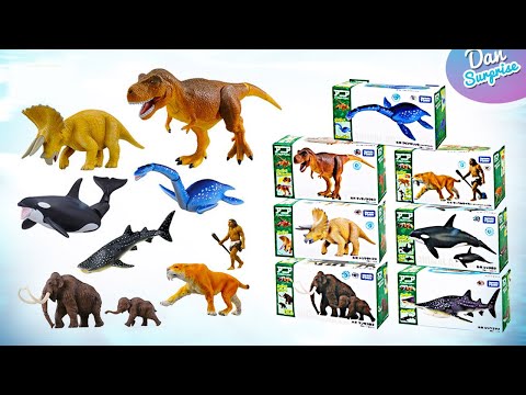 Dinosaurs, Sea Animals, Collection from Takara Tomy