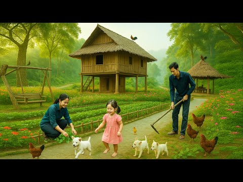 FULL VIDEO: Building a Bamboo Bridge, Farming, Fishing & Cooking | Village Life in Vietnam