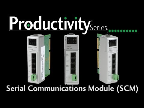 Productivity3000 Series Serial Communications Module (SCM) from AutomationDirect