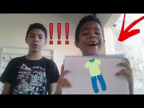 TUDO QUE ELE DESENHAR EU VOU JOGAR NO LIXO!!⟨Desafio⟩