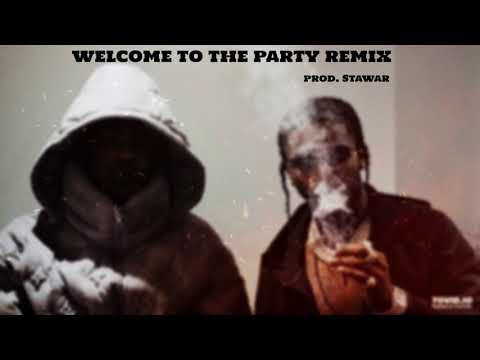 (REMIX) Pop Smoke - Welcome to the party feat. Skepta (prod. Stawar)