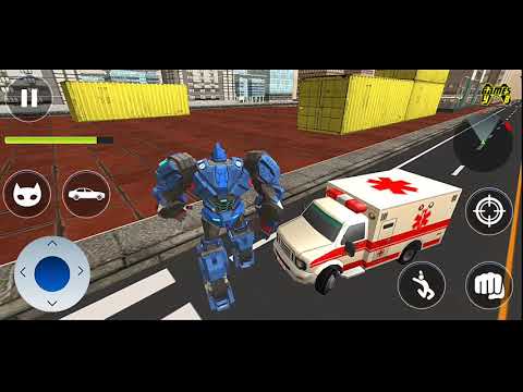 Cat Robot Car Transformation War Robot #Part2 - Android Gameplay 1080p60