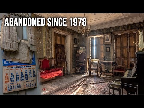 The Incredible Portuguese Colonel's Mansion | Abandoned since 1978 (TIME CAPSULE)