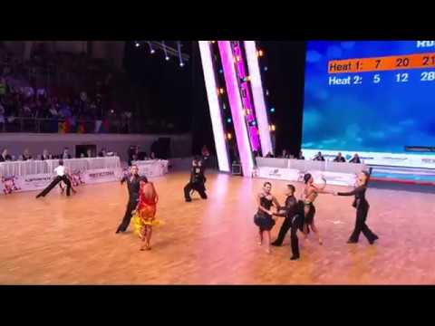 WDSF 2018 European Ch Youth LAT Rumba 4th round Sochi