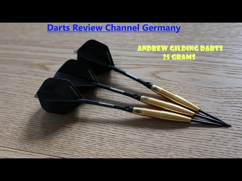 Darts Review Andrew Gilding Darts (25g)