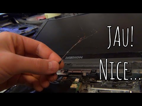 Brand im Laptop! | Ein Geschenk