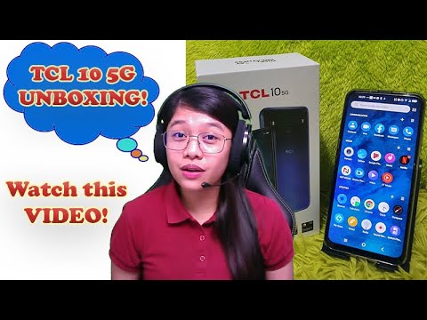 TCL 10 5G unboxing | w/ short clips of games played | Mobile Legends, Call Of Duty & Genshin Impact