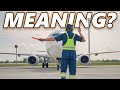 Hand Signals Meanings When Marshalling An Airplane