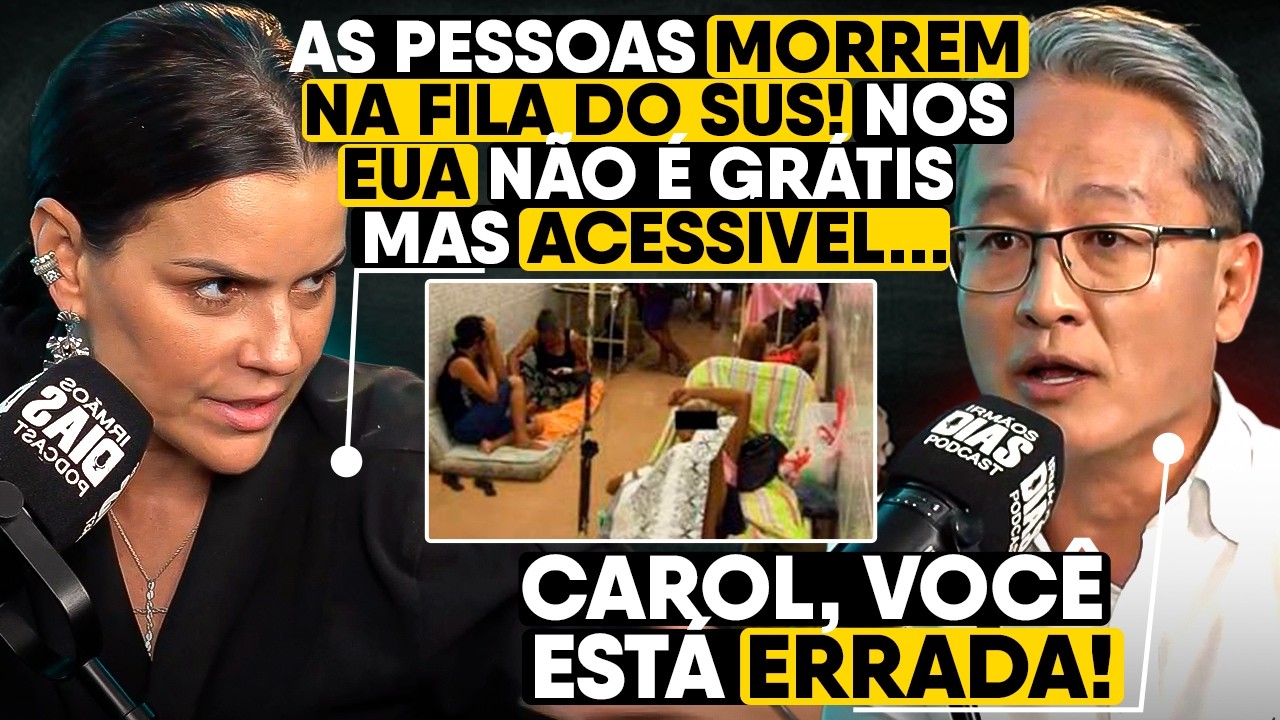 DEBATE sobre SUS e a COMPARAÇÃO com os EUA e CHINA