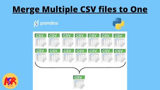 Combine CSV files using Python || Using Pandas || Python
