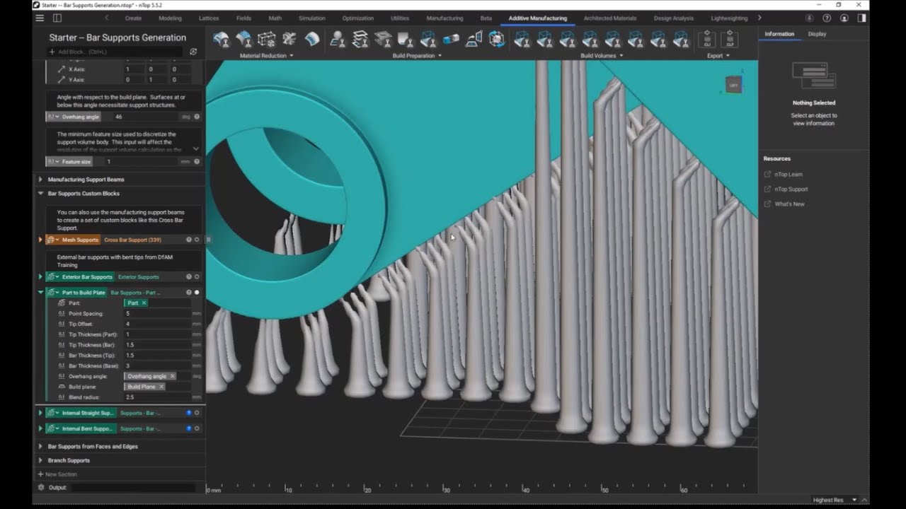 Recorded Training: AM Support Structures