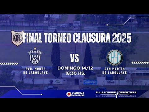 SP NORTE VS  SAN MARTIN FINAL DE VUELTA CLAUSURA LRDL