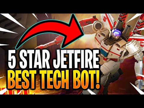 *NEW* 5 STAR JETFIRE = BEST TECH BOT!? - Transformers: Forged To Fight