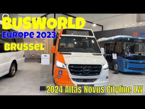 2024 Altas Novus Cityline LW - Interior And Exterior - Busworld Europe 2023 Brussel