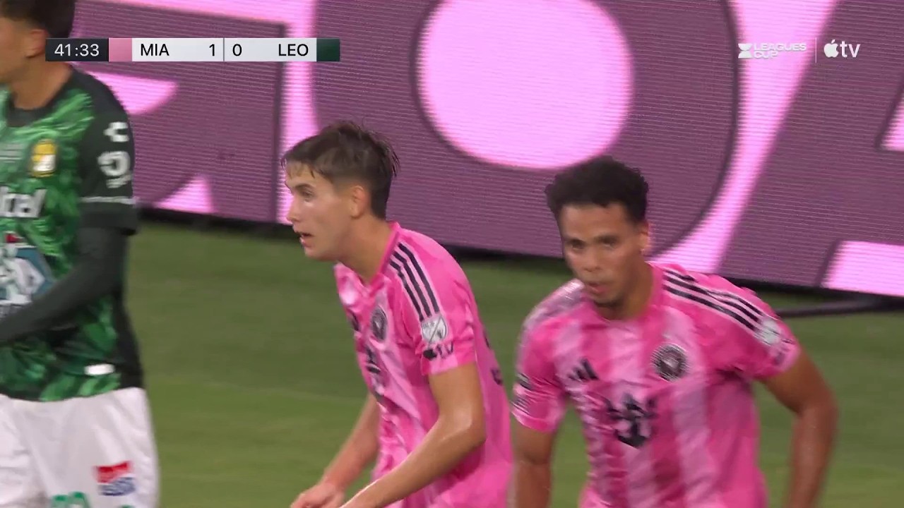 🔥 GOL Daniel Pinter | Inter Miami 1-0 León | Leagues Cup