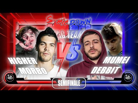 MORBO & HIGHER vs DEBBIT & MUMEI (Semifinale) SMIC DOWN TAG TEAM