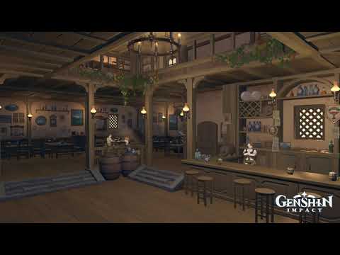 Genshin Impact OST - Monstadt Tavern Extended 1 hour
