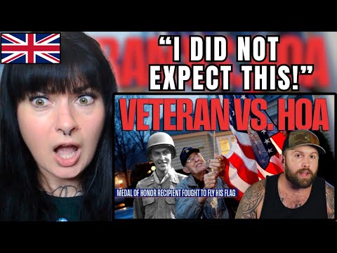 British Girl Reacts to WW2 Veteran vs. HOA - Van T. Barfoot