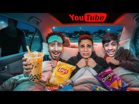 عشنا 24 ساعة داخل السيارة! #6 🚗😱